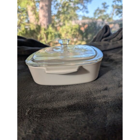 Vintage Corningware Spice of Life L'Echalote A-1-B 1Qt Casserole Dish with Lid - Picture 4 of 10